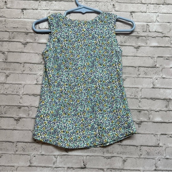 Kids Tops Lot of 2 Toddler Sleeveless 3T & 4T Floral Ruffle Tie Front Shirts - Picture 9 of 12